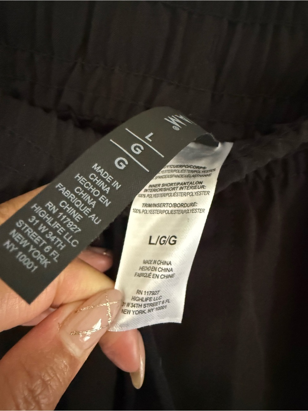 Men’s GAIAM Black Lunge 5” running shorts - Picture 9 of 13